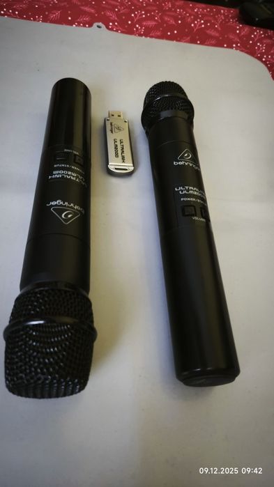 Microfon, set microfoane wireless behringer ulm200 USB