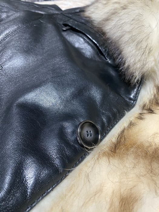 коженная дубленка