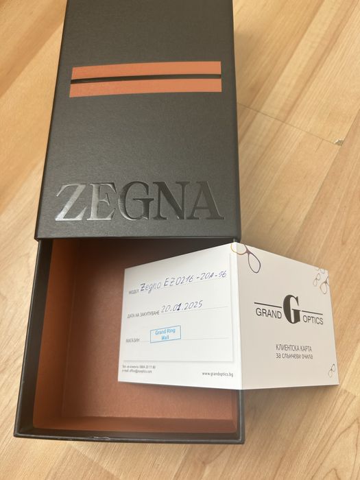 Слънчеви очила zegna ,ползвани  2-3 пъти