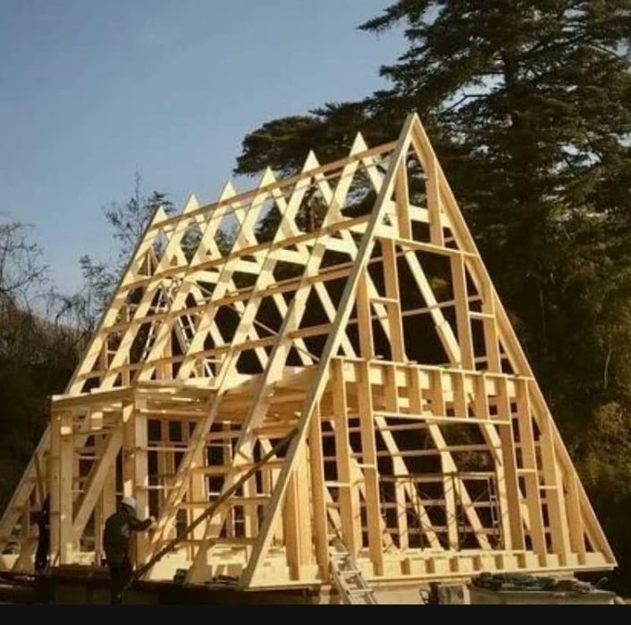 Продаются каркасы для A-frame дома (А-фрейм)