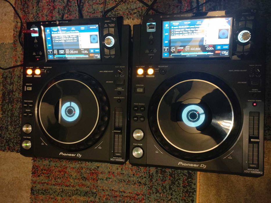2 Pioneer xdj 1000 mk2 ca NOI