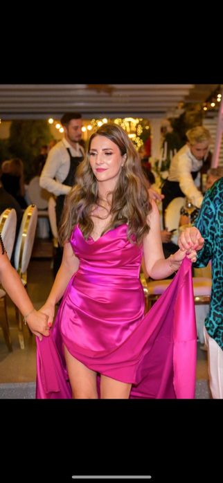 Rochite mama-fiica roz