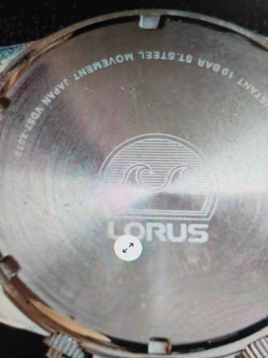 LORUS chronograph 100m vd 57 x073