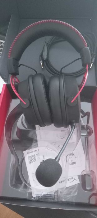Casti Gaming HyperX Cloud Alpha Red, nouă