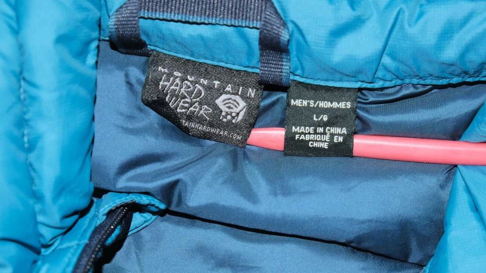 Mountain Hardwear Оригинална мъжка пухенка размер L.