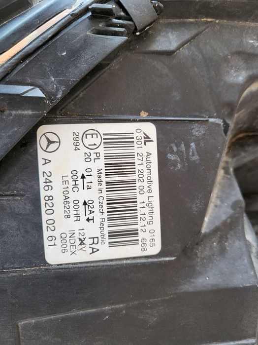 Mercedes B-Class (W246, W242) A2468200261 Far Halogen Dreapta