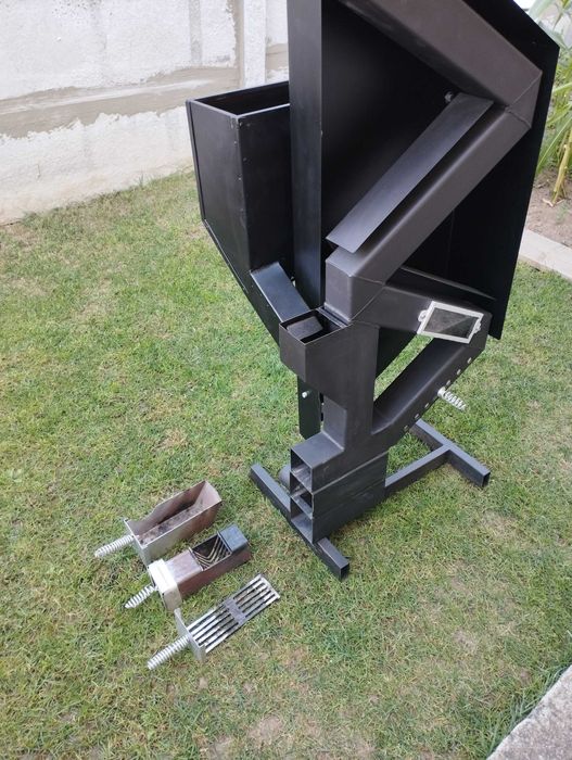 Гравитачна печка на пелети /БЕЗ ТОК/