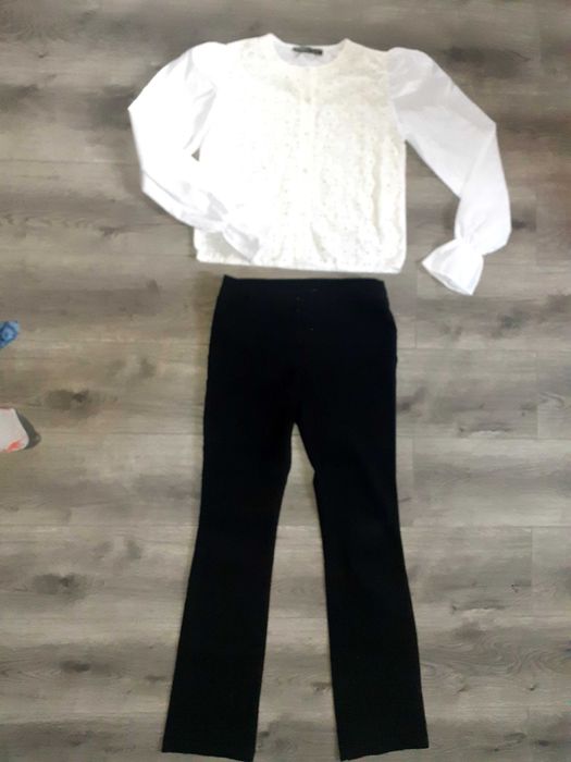 Set dama camasa si pantaloni evazați  s