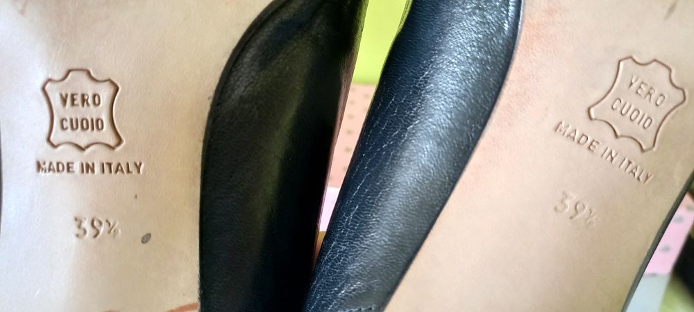 Дамски обувки от естествена кожа