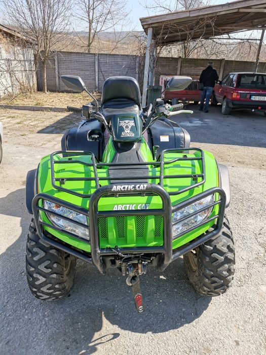 ATV Arctic Cat 700  4x4 inmatriculat numere negre
