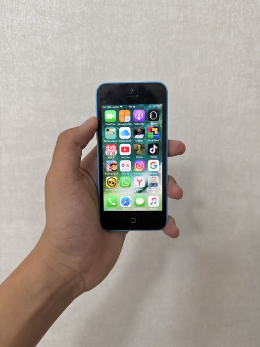 iPhone 5c голубой