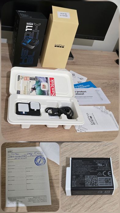 GoPro Hero 11 Black + SanDisk Extreme 64GB - Комплект