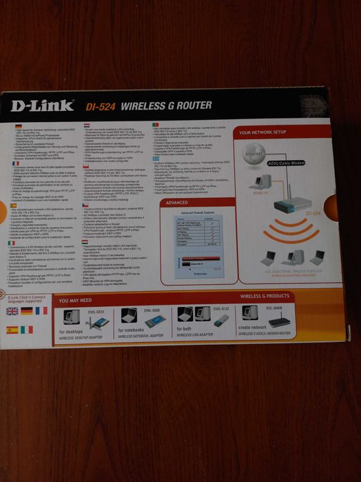 Продавам Рутер D- Link DI 524