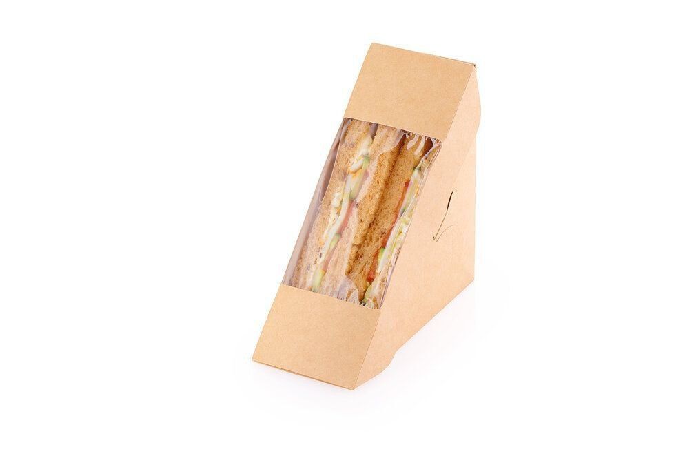 Burger, Hot-dog, Sendvich uchun qog‘oz quti – upakovka idishlar (ulgur