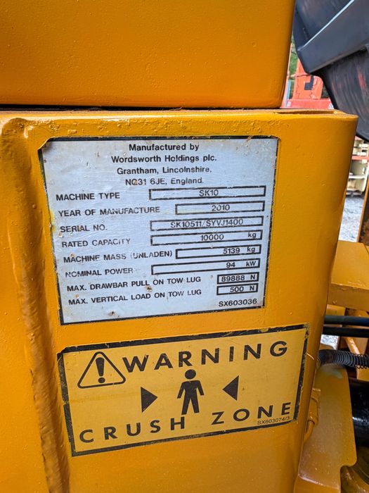 Dumper Barford SK10 – 10 tone an  2010 – 2000 ore