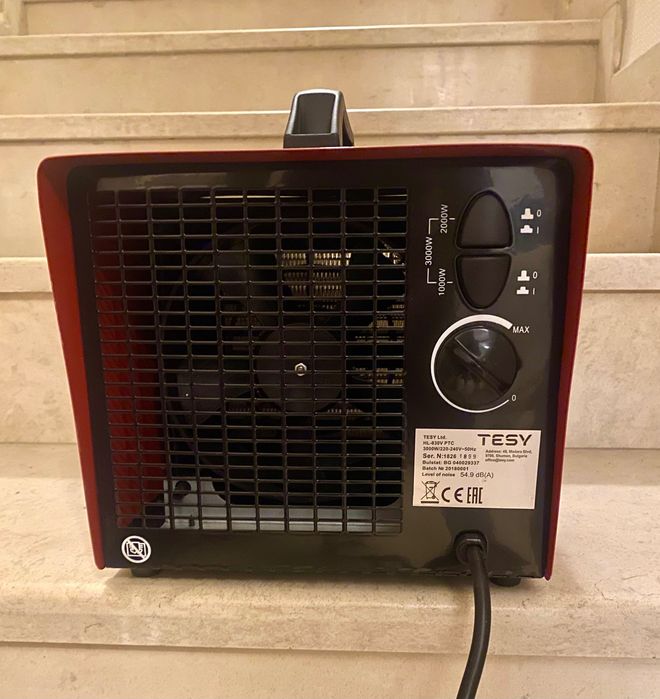 Калорифер TESY HL-830V PTC – 3000 W, с термостат