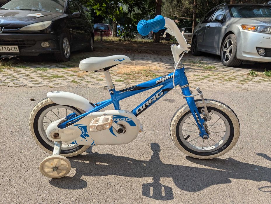 Drag Alpha 12" детско колело 2-4г