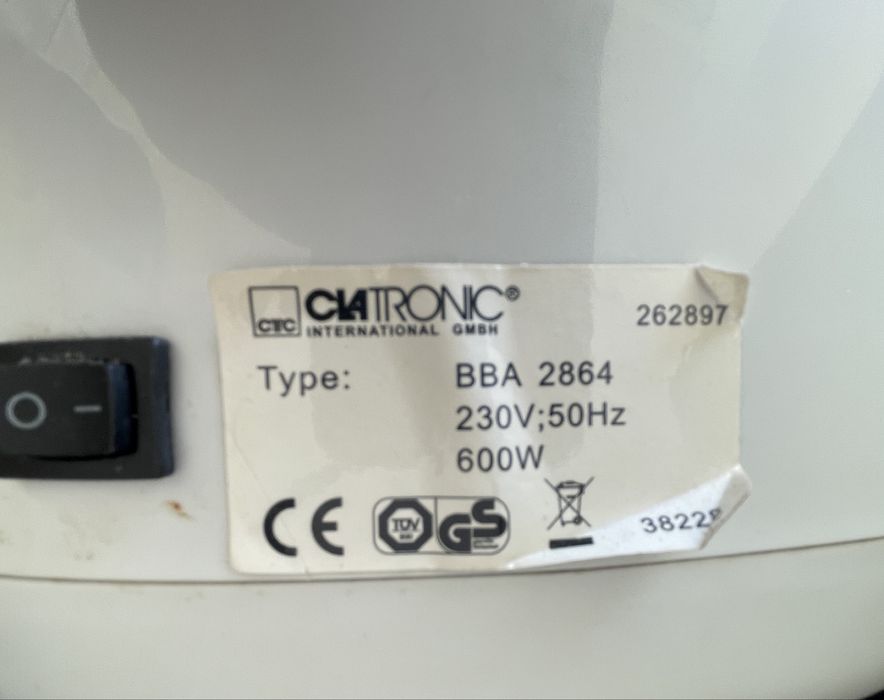 Пекарна Clatronic BBA2864