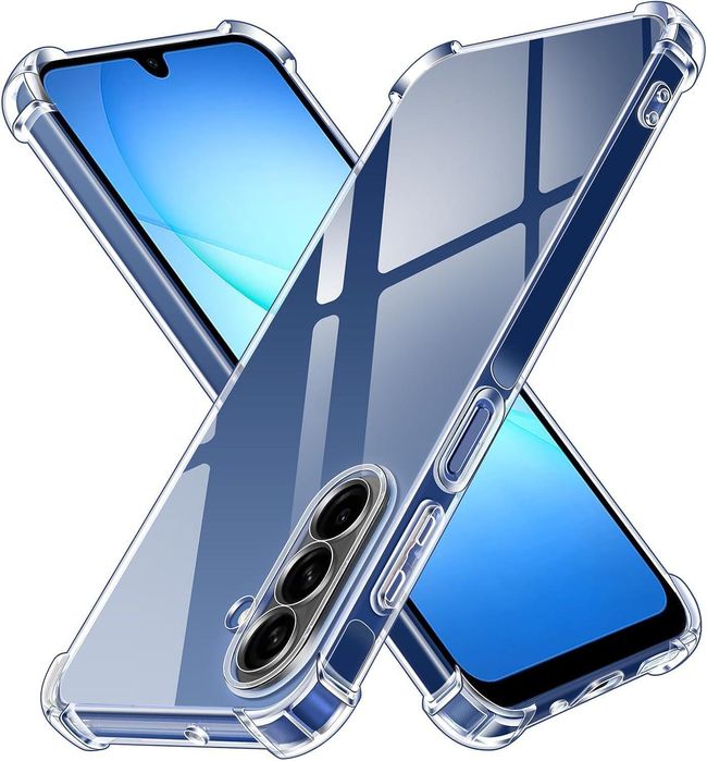 Прозрачен Силиконов Удароустойчив Кейс за Samsung Galaxy A17