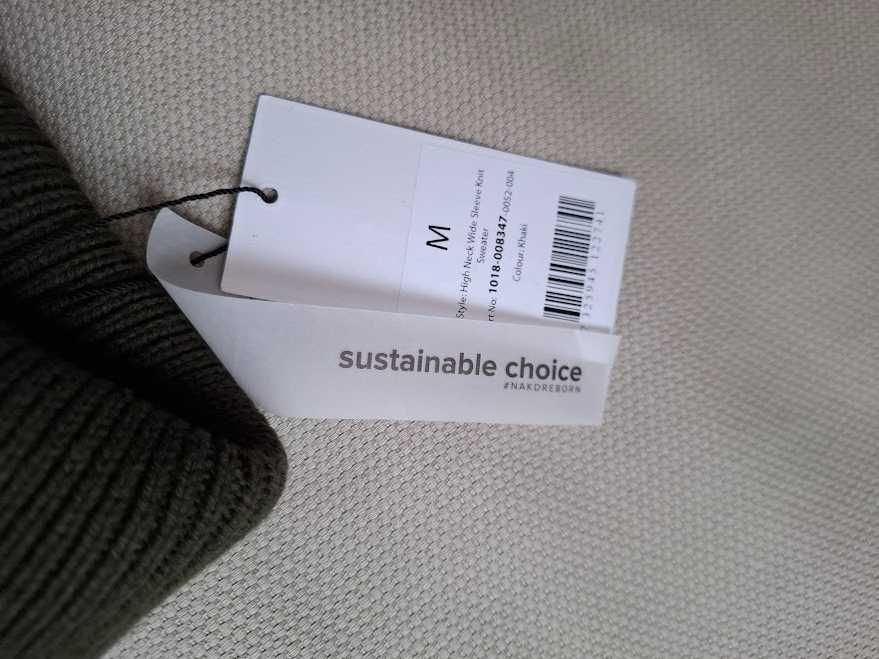 Нов пуловер NA-KD, размер M