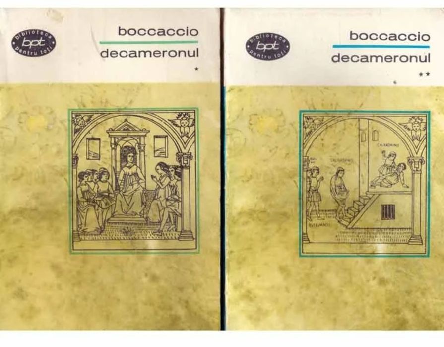 Giovanni Boccaccio - Decameronul vol.1+2