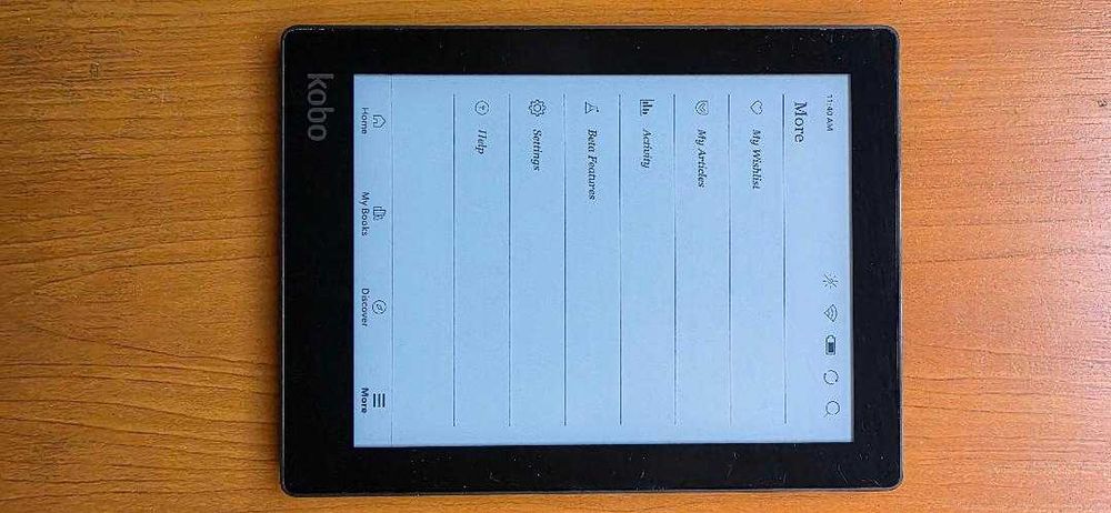 E-Book Reader Kobo Aura, 6", 4GB, Wi-Fi, Negru