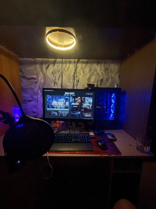 Геймърски Компютър с гаранция  + подарък слушалки