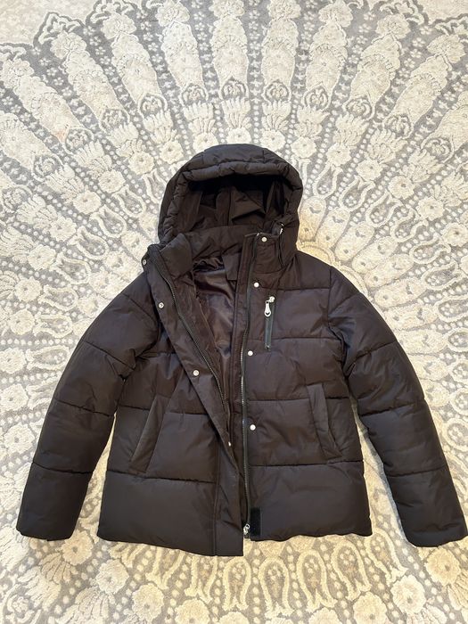 Зимняя куртка черная