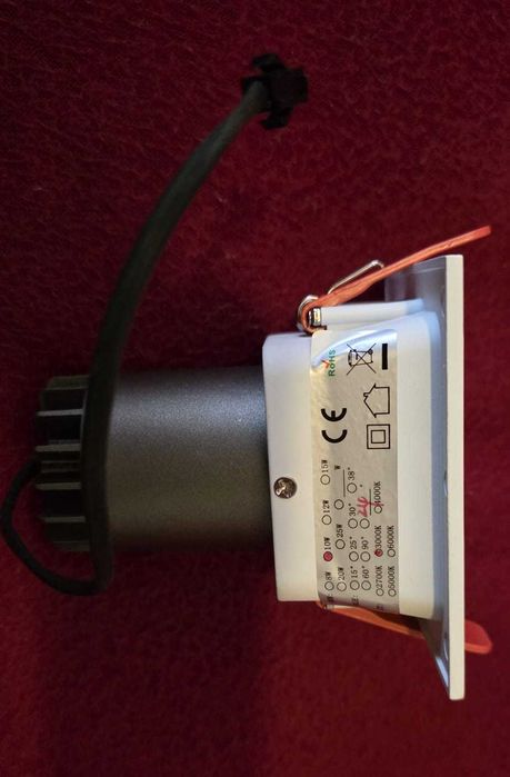 Spot LED incastrabil, orientabil 10W