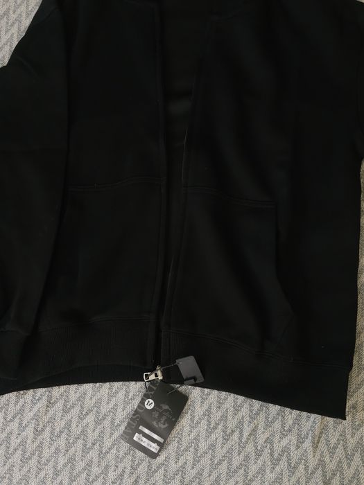 черная зипка | black zip-up