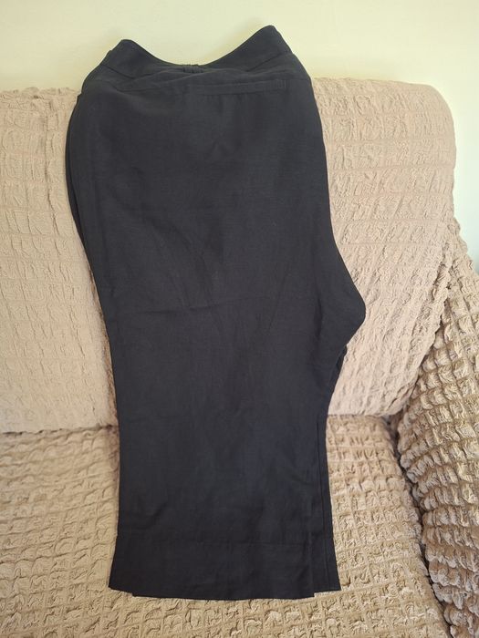 Стилен дамски ленен панталон с размер ХL/XXL