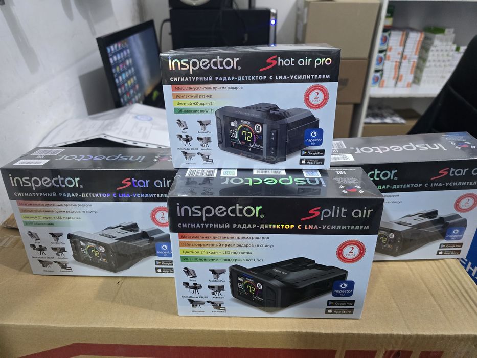 INSPECTOR Split Air  antiradar радар-детектор+установ+доставк бесплт