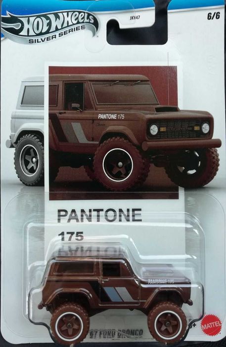 Колички Hot Wheels Pantone - 6 модела