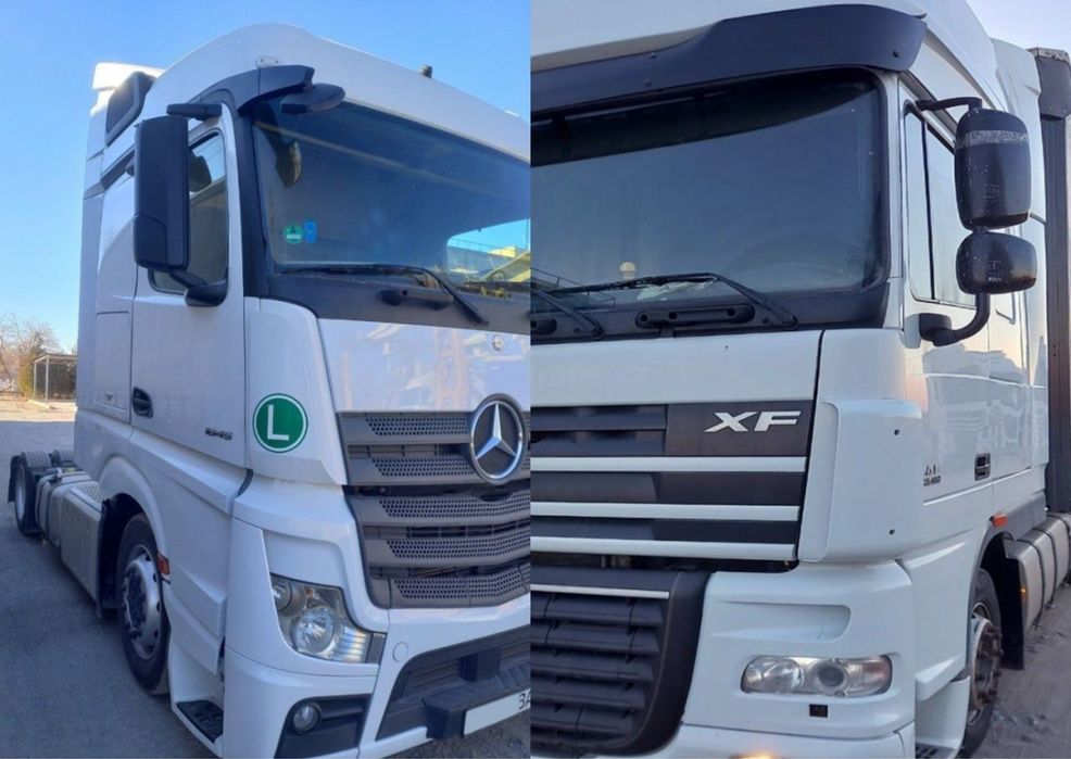 DAF 105.460 Mersedes Actros 1845