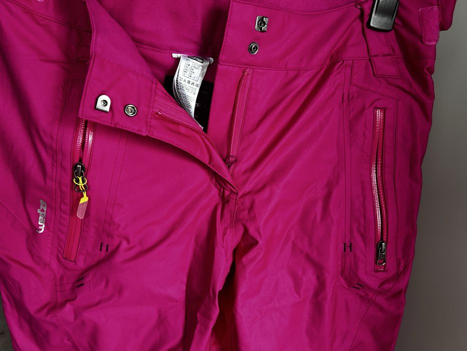 Pantaloni ski femei roz S/M