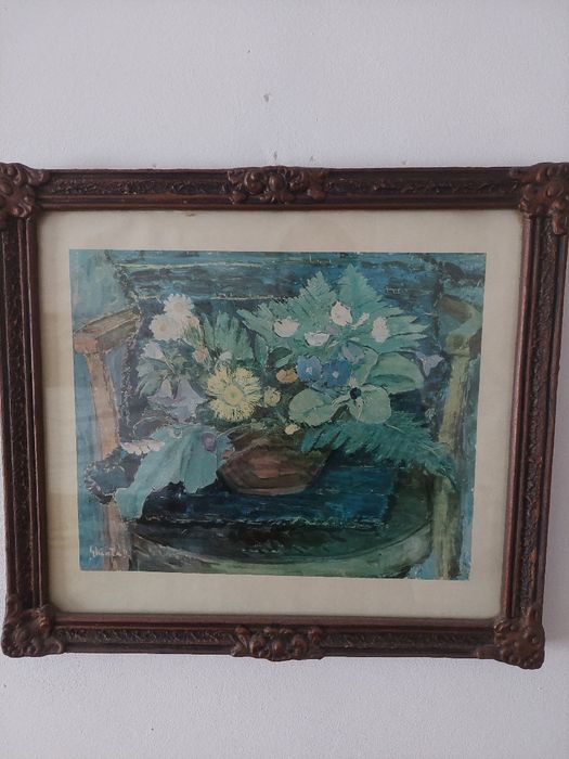 Tablou "Flori de munte" - pictor Dumitru Ghiata