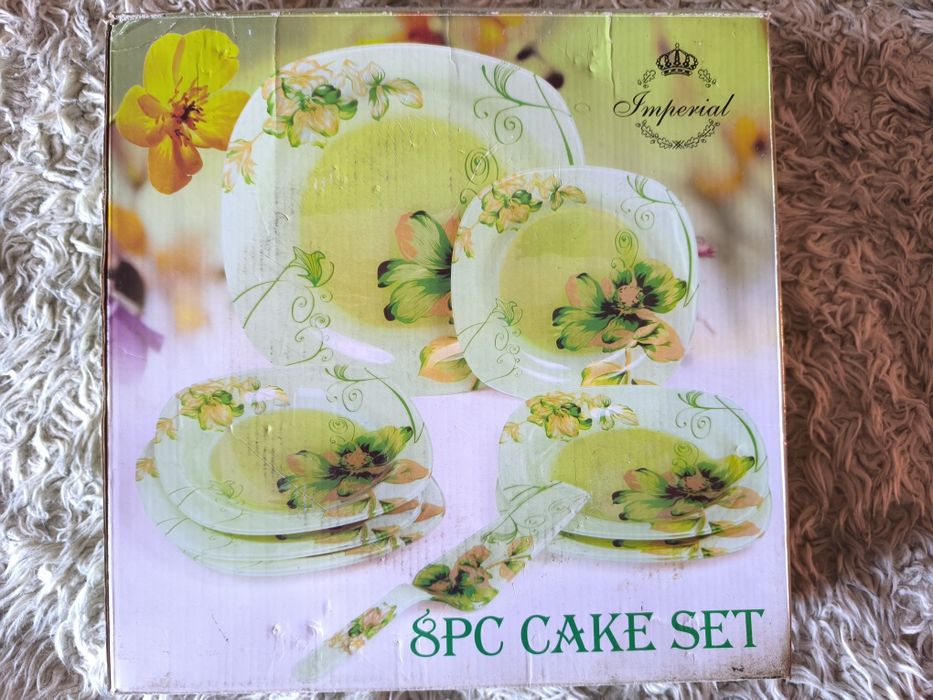 Тортница набор тарелок