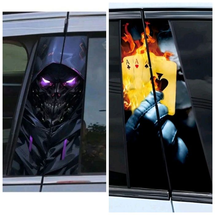 Винилови водоустойчиви  стикери за кола