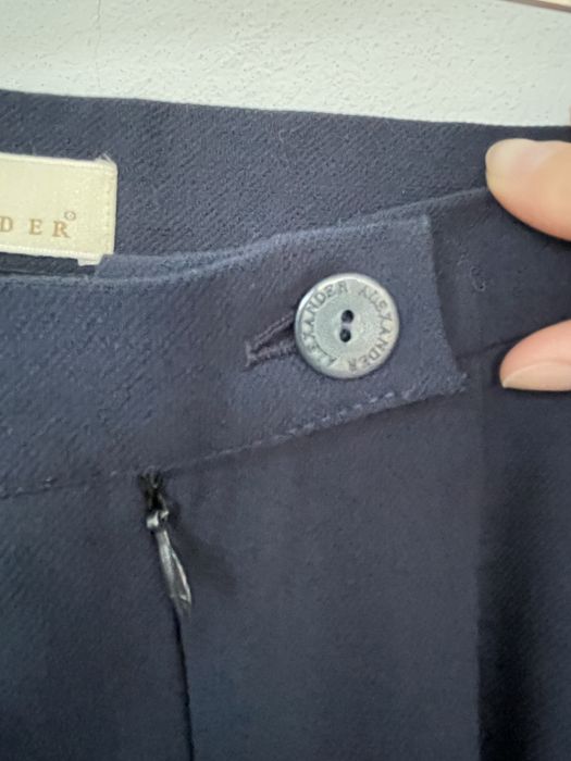 Fusta Alexader bleumarin S lana 100%