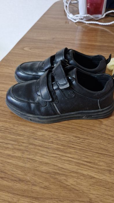 Кожаные школьные туфли для мальчика для школы