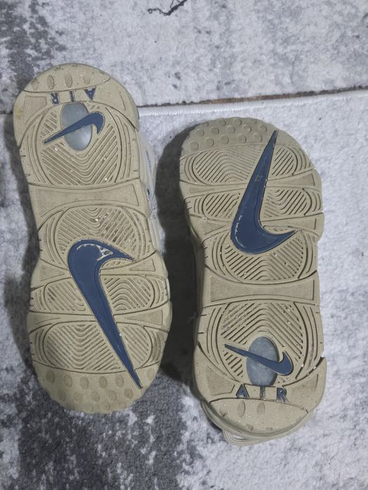 Vand Nike Air More Uptempo ’96 Limestone/ Valerian Blue-Limestone