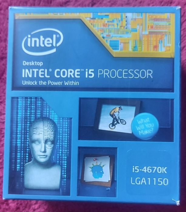 Procesor Intel Core i5 4670K 3.4GHz Haswell, LGA1150