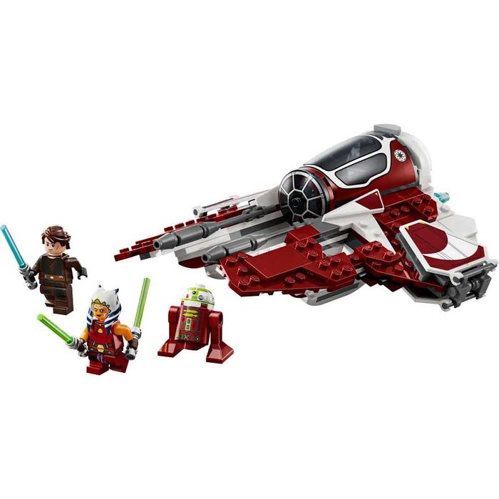 Lego Star Wars - Джедайски прехващач Асока/ Космически кораб на Джанго Фет (75433)/ Бунтовнически изтребител U-Wing/ SMART Play