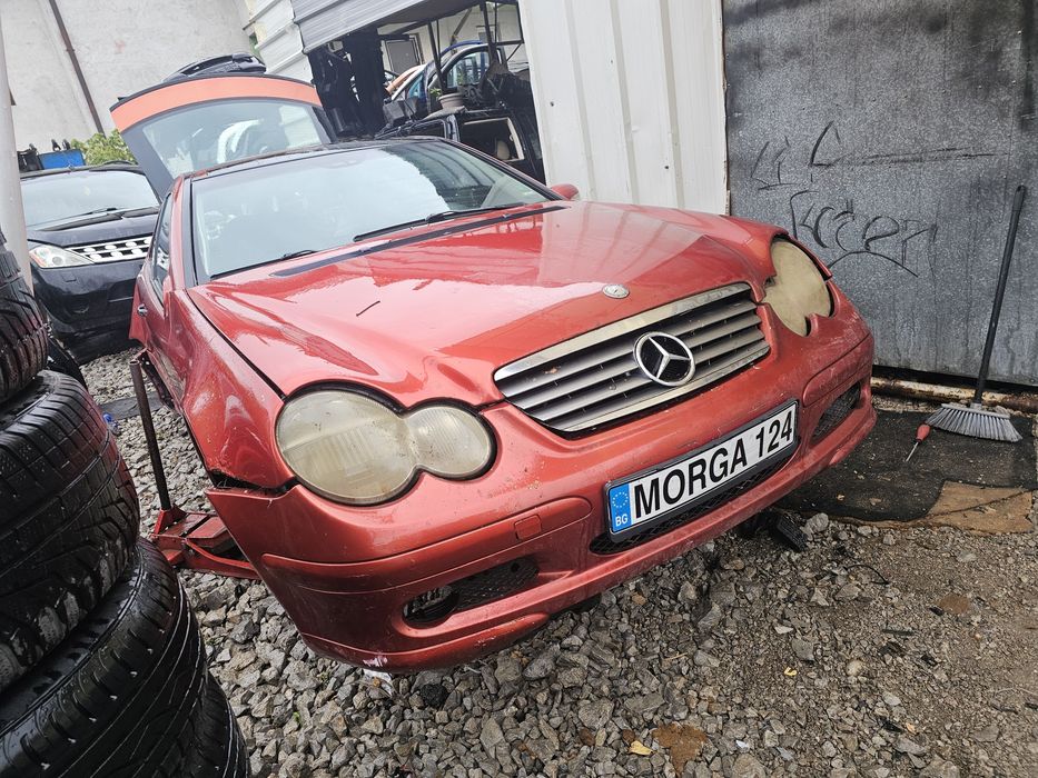 W203 sport coupe на части