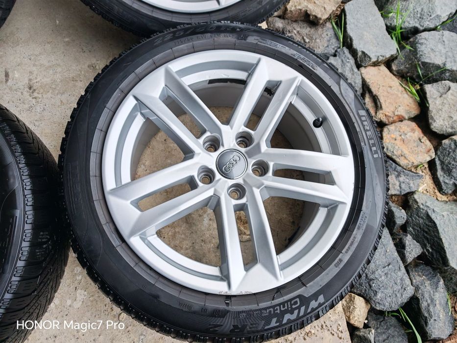 Jante originale audi A4-A5  225 50R17 PIRELLI iarna 2022
