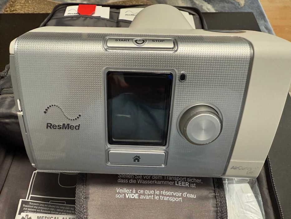 Адаптивен серво-вентилатор CPAP BiPAP BiLevel ResMed Aircurve 10 ASV гр ...