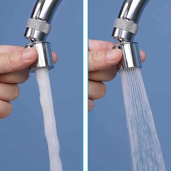 Аератор за смесител за кухня или баня, подвижна 360°,регулируема струя