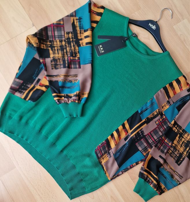 Bluză dama import Italia super, insertii matase