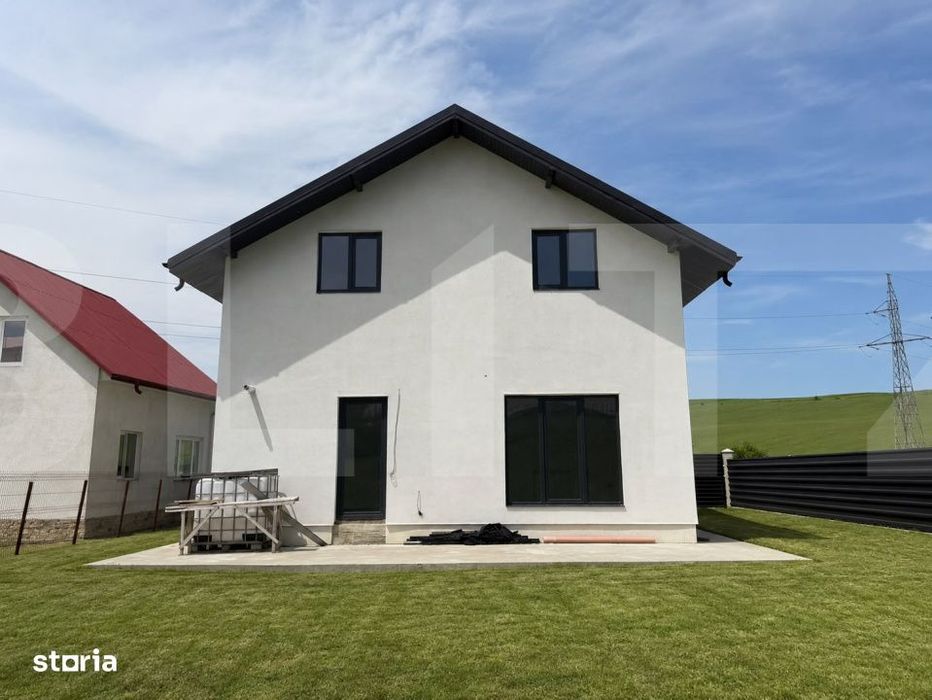 Casa individuala moderna P+M , Stauceni la 6 km de Botosani, 128mp si