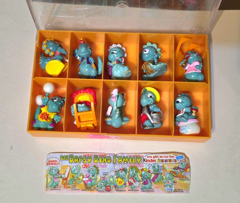 Пълни серии от Kinder Surprise